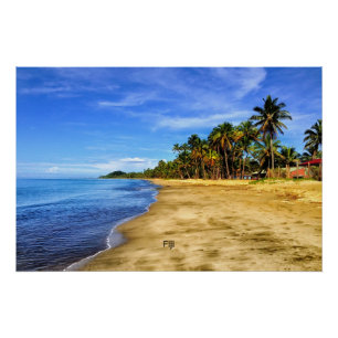 Fiji-Piktreskenbild Poster