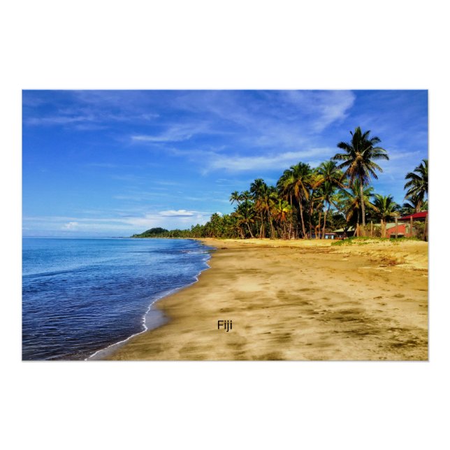 Fiji-Piktreskenbild Poster (Vorderseite)