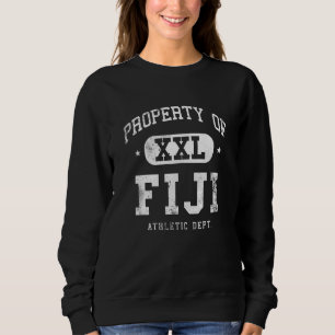 Fiji Property Xxl Sport Uni Athletic Funny Sweatshirt