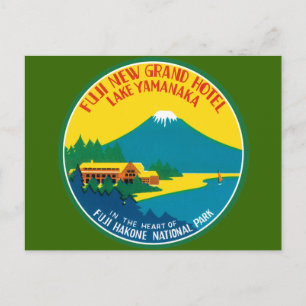 Fiji-Reiseposter Postkarte
