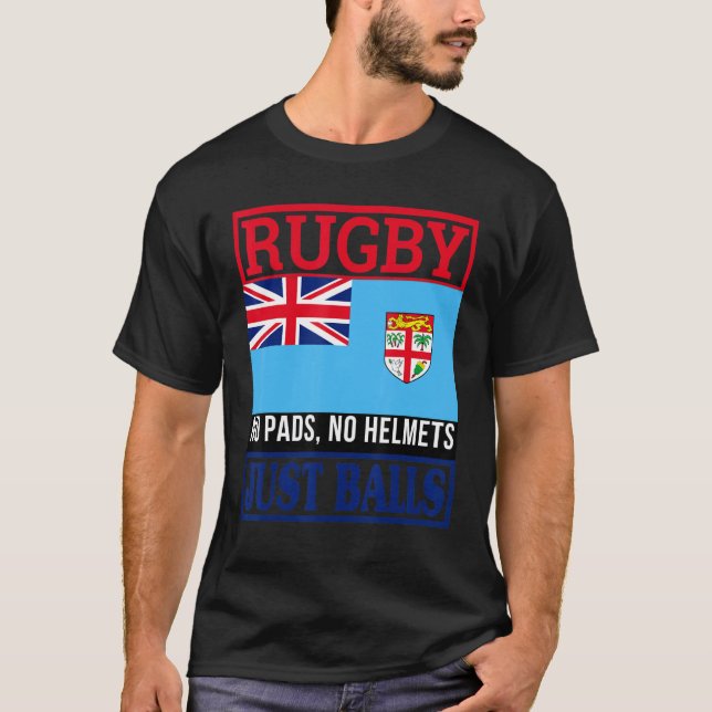 Fiji Rugby T-Shirt (Vorderseite)