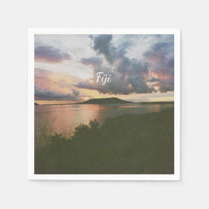 Fiji Tropisches Insel Flexibles Foto Magnet Serviette
