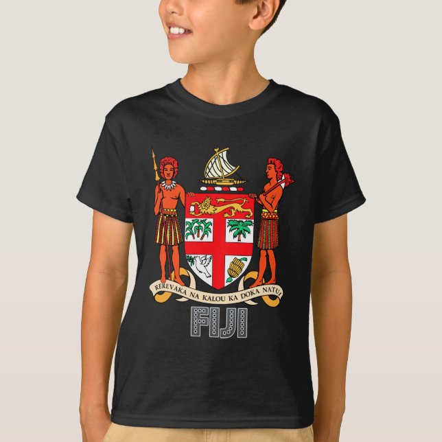 Fijian-Emblem T-Shirt (Vorderseite)