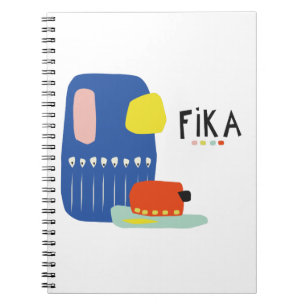Fika Déco-Notebook Notizblock