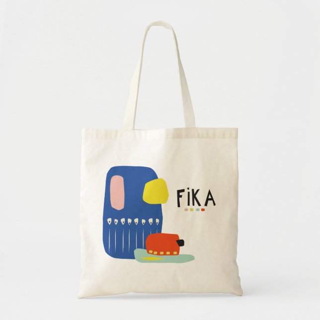 Fika Déco Tote Bag Tragetasche (Vorne)
