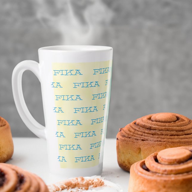 Fika Latte Tasse (Von Creator hochgeladen)