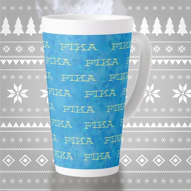 Fika Latte Tasse (Von Creator hochgeladen)