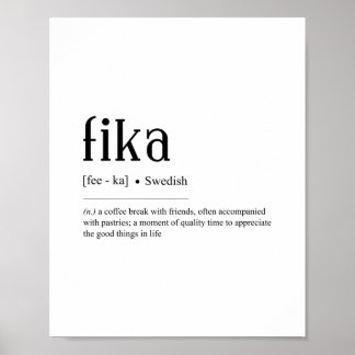 Fika Poster