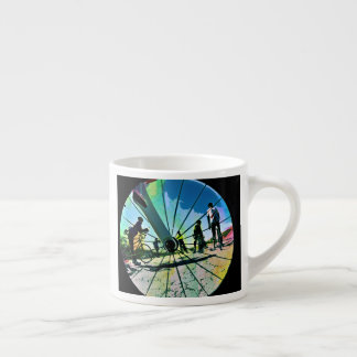 Fikeshot durch das Rad Espressotasse