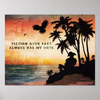 Fiktion über Fakten - Poster