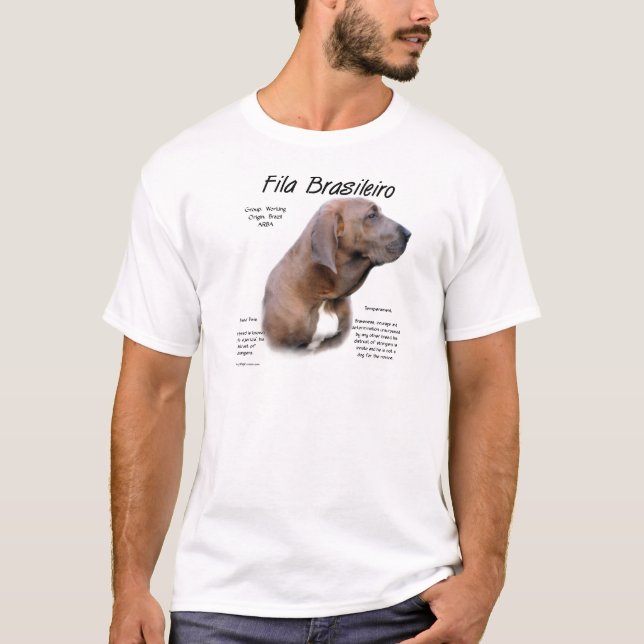 Fila Brasileiro Historisches Design T-Shirt (Vorderseite)