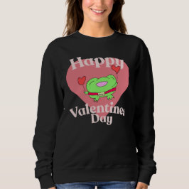 Filbert sagt Frohen Valentinstag  Sweatshirt