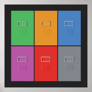 File Cabinets benutzerdefiniertes Poster