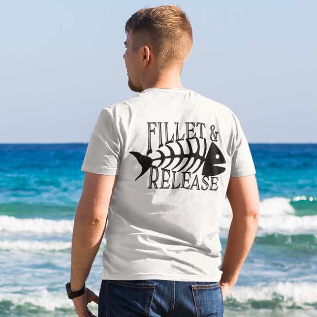 Filet and Release Funny Fishing T-Shirt (Von Creator hochgeladen)