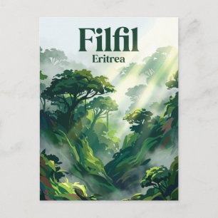 Filfil Solomuna (Grüner Gürtel) Eritrea Postkarte