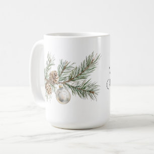 Filiale und Ornament der Heiligen Pine Cones Kaffeetasse