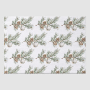 Filiale Weihnachtsbaumkirche Cones Seidenpapier