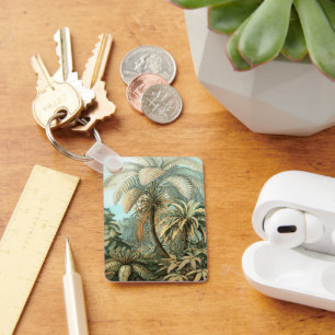 Filicinae von Ernst Haeckel, Vintage französische  Schlüsselanhänger