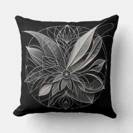 Filigree Floral Mandala Kissen