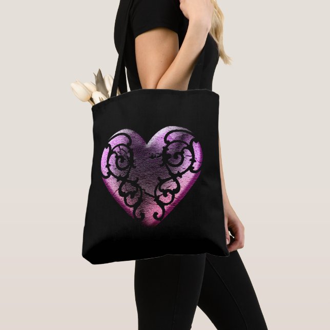 Filigree Goth Pink Heart (Von Nahem)
