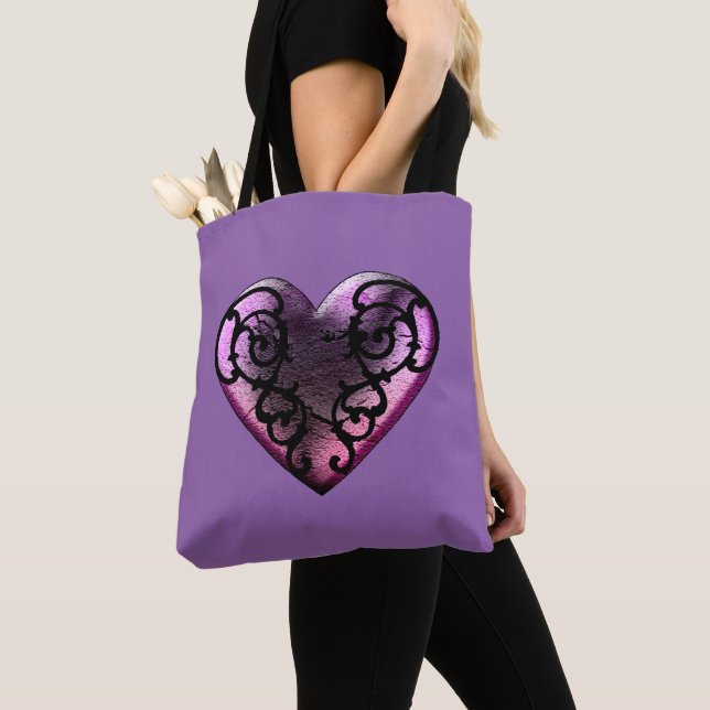 Filigree Goth Pink Heart (Von Nahem)
