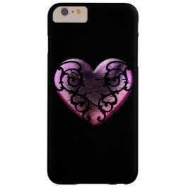 Filigree Goth Pink Heart iPhone 16 Pro Max Hülle
