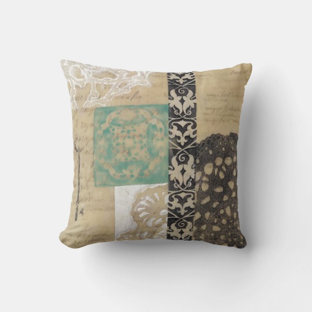 Filigree & Key II Kissen (Vorderseite)