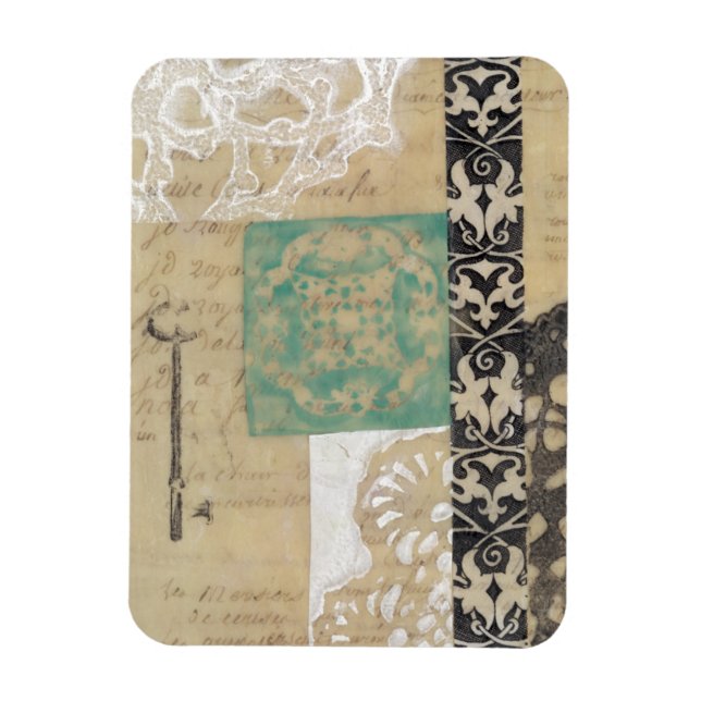 Filigree & Key II Magnet (Vertikal)