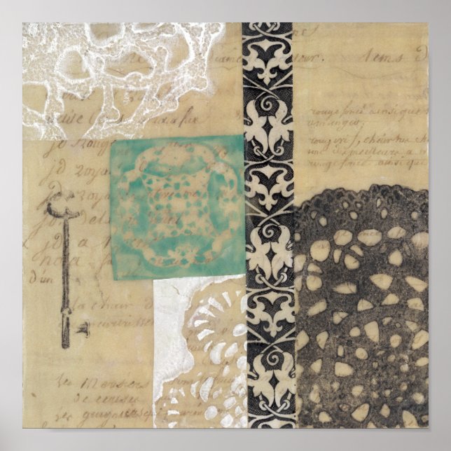 Filigree & Key II Poster (Vorne)