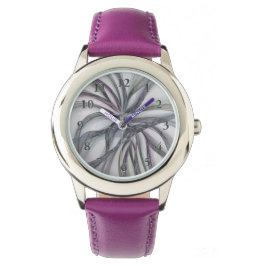 Filigree Motions Modernes Abstraktes Schwingen des Armbanduhr