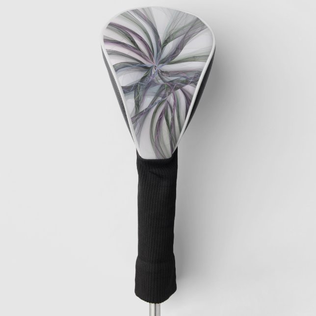 Filigree Motions Modernes Abstraktes Schwingen des Golf Headcover (Vorderseite)