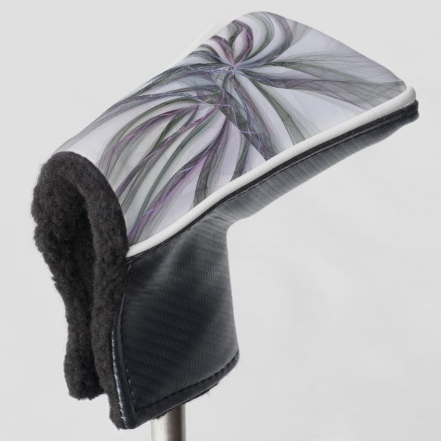 Filigree Motions Modernes Abstraktes Schwingen des Golf Headcover (3/4 Vorderseite)