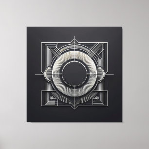 Filigree Nexus  Leinwanddruck