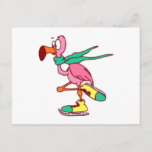 Filipe Flamingo Postkarte