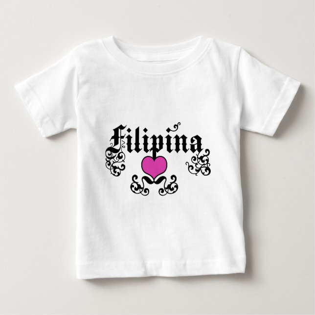 Filipina Baby T-shirt (Vorderseite)