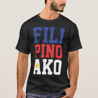 Filipino Ako (Front u. Rückseite) T-Shirt