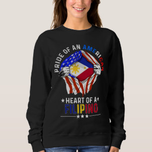 Filipino-Amerikaner Amerika Stolz Ausland Philippi Sweatshirt