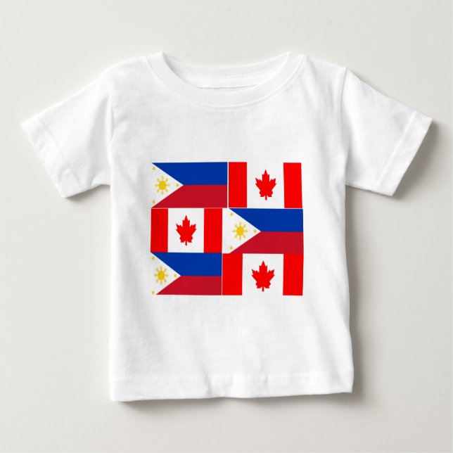 Filipino-Canadian.png Baby T-shirt (Vorderseite)