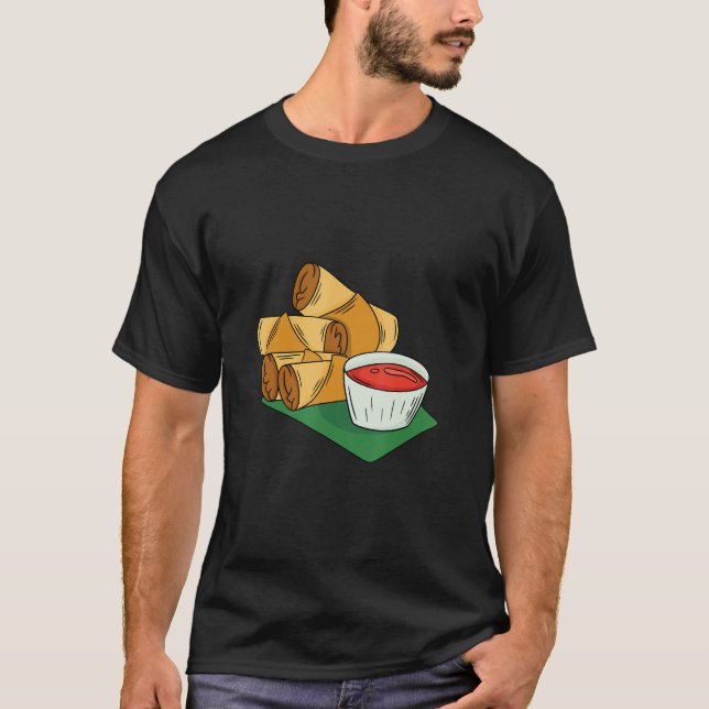 Filipino Filipino Frische Pasta machen T-Shirt (Vorderseite)