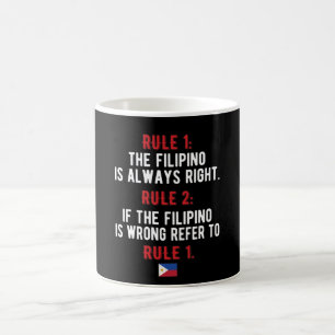 Filipino Filipino Roots Philippinen Flag Filipino Kaffeetasse