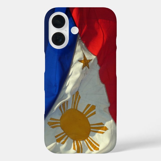Filipino-Flagge Case-Mate iPhone Hülle (Rückseite)