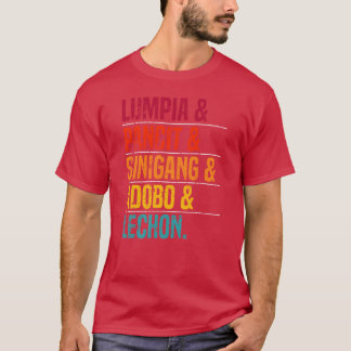 Filipino Food Lover Foodie Philippinen Küche vi T-Shirt