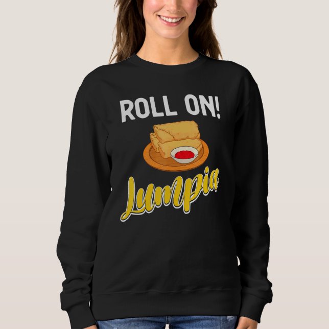 Filipino Food Lumpia Sweatshirt (Vorderseite)