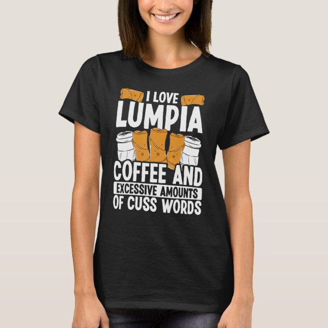 Filipino Food Manila Lumpia Wrappers T-Shirt (Vorderseite)
