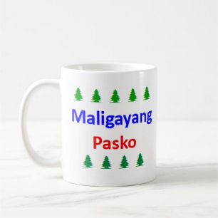 Filipino Frohe Weihnachten Kaffeetasse