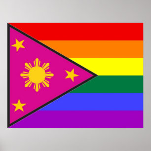 Filipino GLBT-Fahne Poster