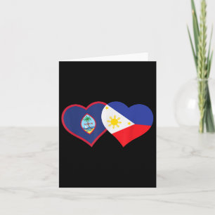Filipino Guam Heart Pinoy Chamorro Philippines Gua Karte