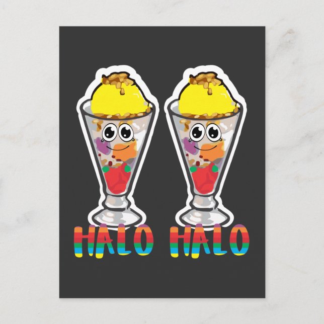 Filipino Halo-Halo Ice Cappella Santa Maria degli  Postkarte (Vorderseite)