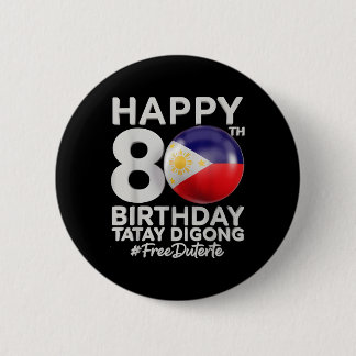 Filipino Heritage Duterte Patriots Outfits T-Shirt Button