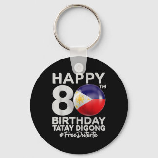 Filipino Heritage Duterte Patriots Outfits T-Shirt Schlüsselanhänger